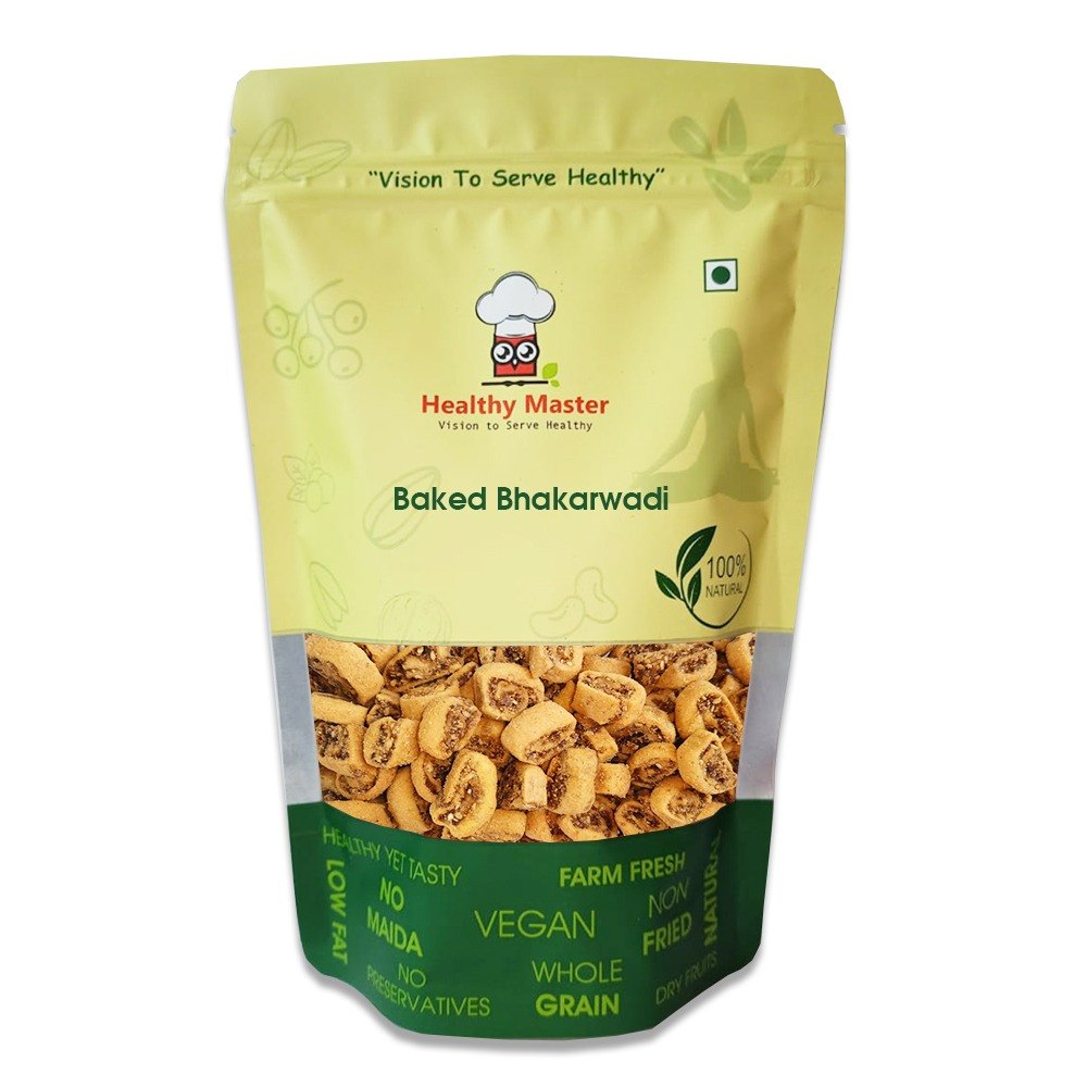 Healthy Master Baked Bhakarwadi, Packaging Size: 250 Gm