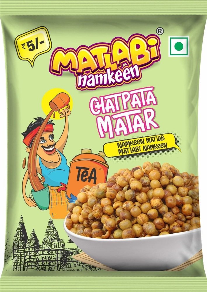 Spicy MATLABI CHATPATA MATAR, Packaging Size: 25 Gm