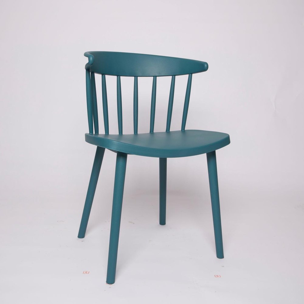 Blue Wooden Dining Chair, For Bar, Restaurant