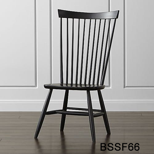 Wooden High Back Dining Chair