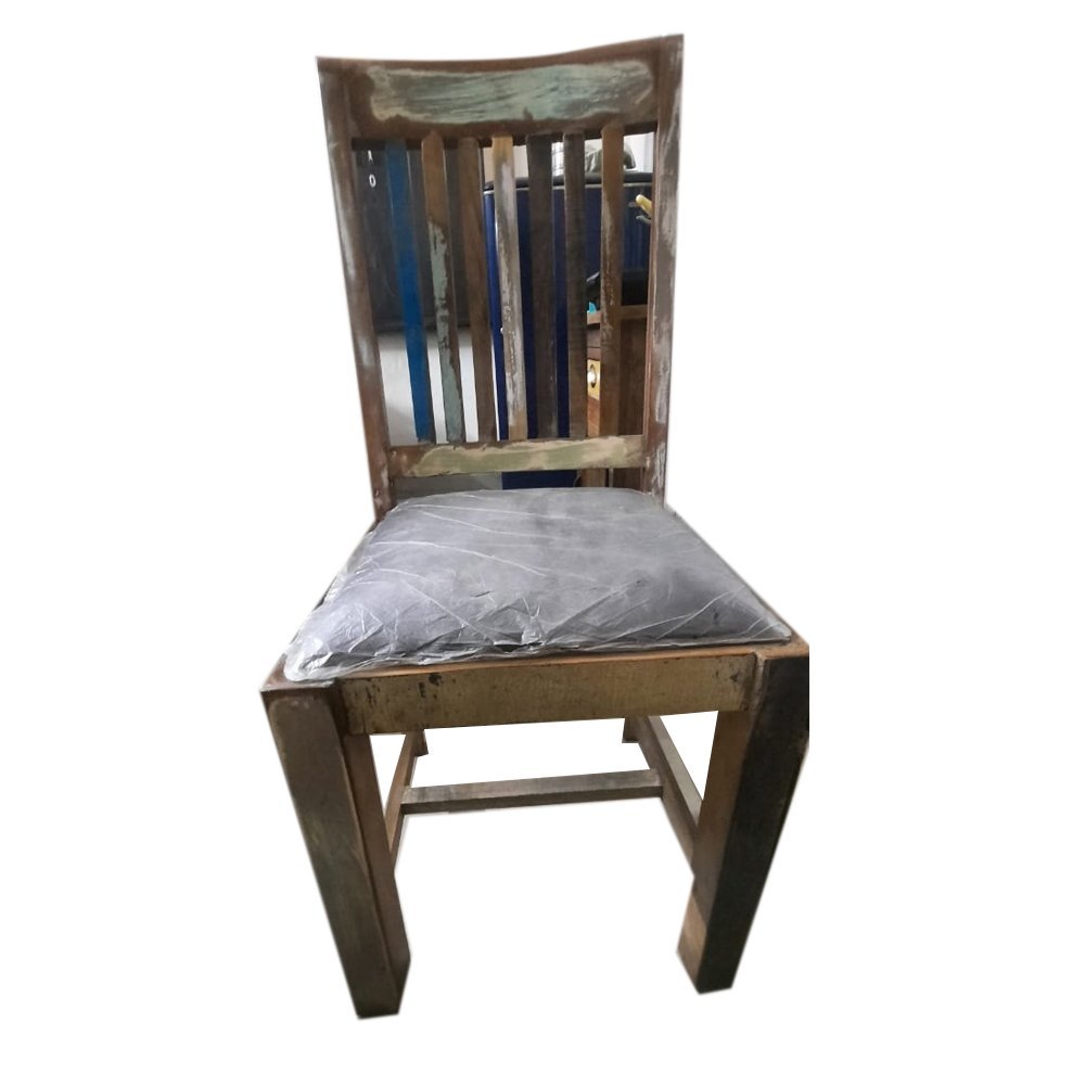 Polished Wooden Dining Chair, For Home, Hotel And Restaurant