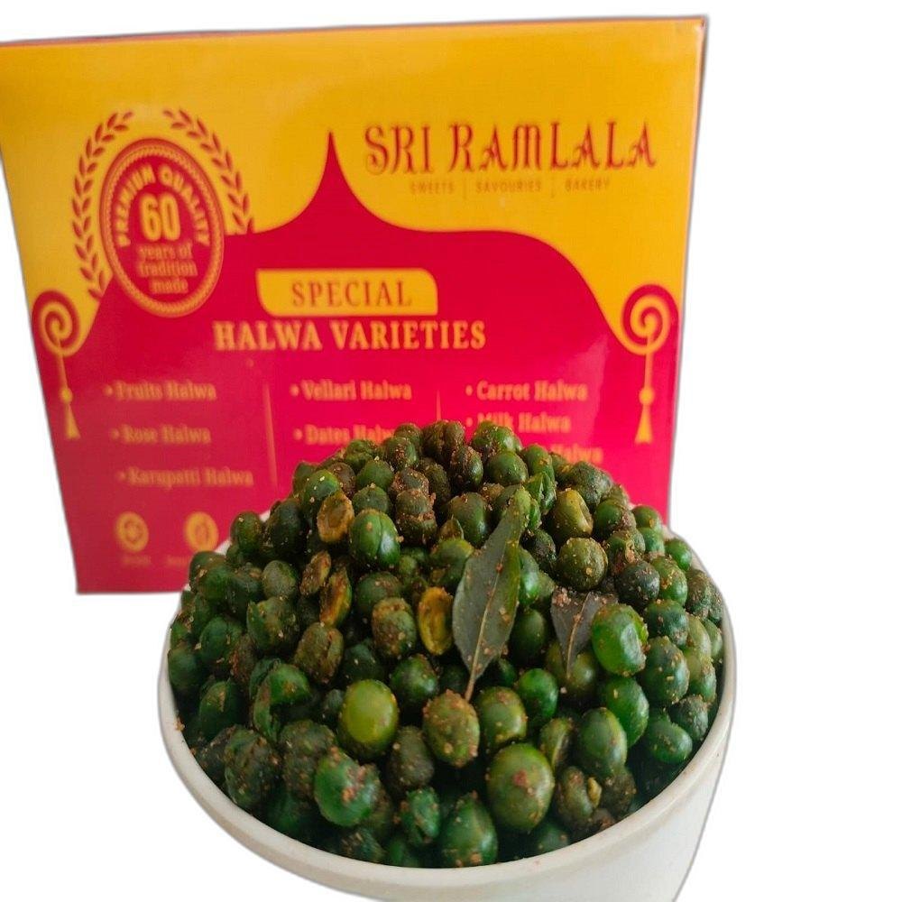 SRI RAMLALA Salty Matar Namkeen, Packaging Size: 1Kg img