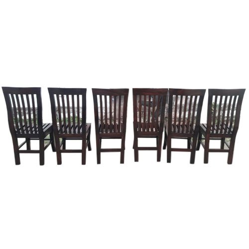 Brown Rosewood Antique Chair Set