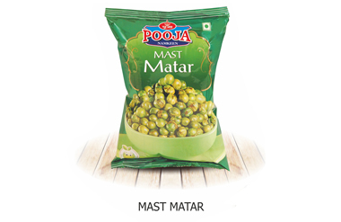 Mast Matar Namkeens, Packaging Size: 38 Grm img