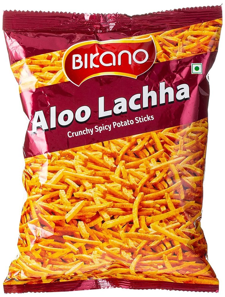 Bikano Aloo Lachha Namkeen, Packaging Size: 200g