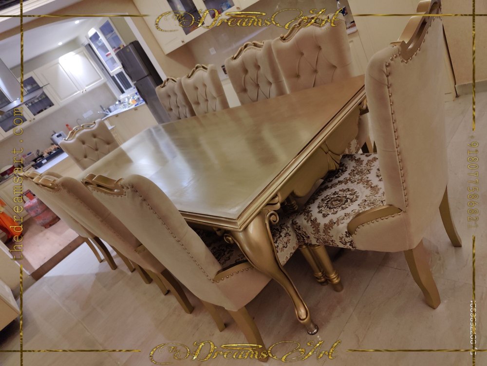 10 Seater Wooden handicrafts Dining Table