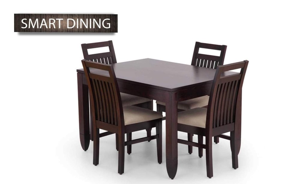 Elahi Furniture Brown Teakwood Dining Table, For Home