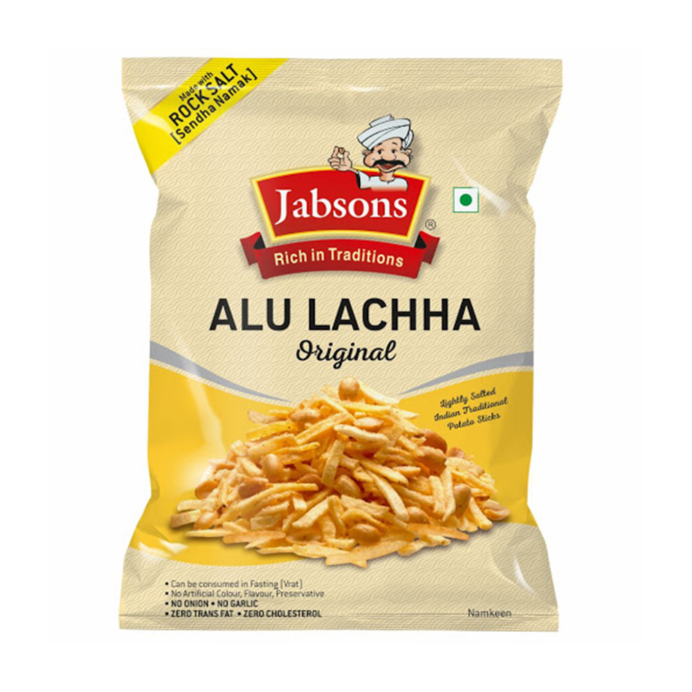 Jabsons Original Aloo Lachha, Packaging Size: 180 Gm