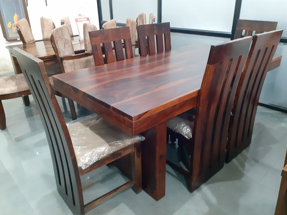 Sheesham Wooden Dining Table Set