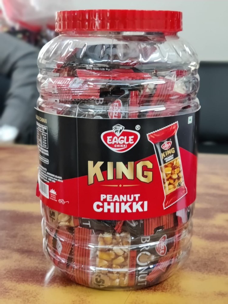 Singdana Chikki Jar, Packaging Size: Jar and Packet img