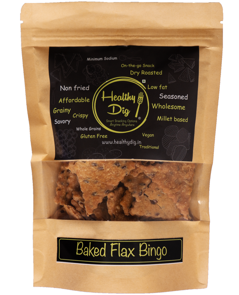 Baked Flax Bingo Namakpara