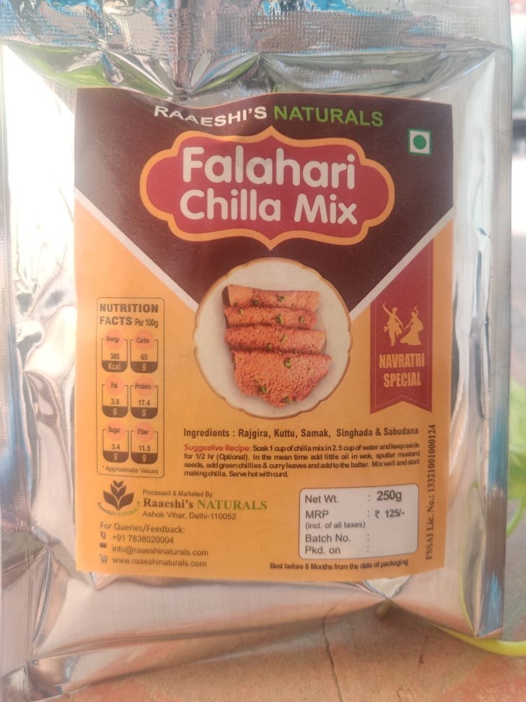 Falahari Chilla Premix, Powder, Gluten Free
