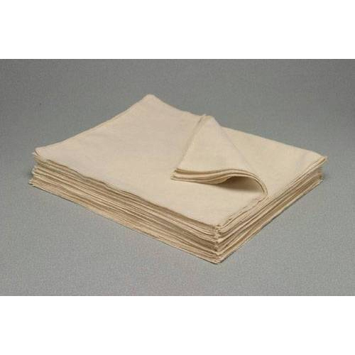 Cotton Off white Wiping Cloth, Size: 28 X 28 img