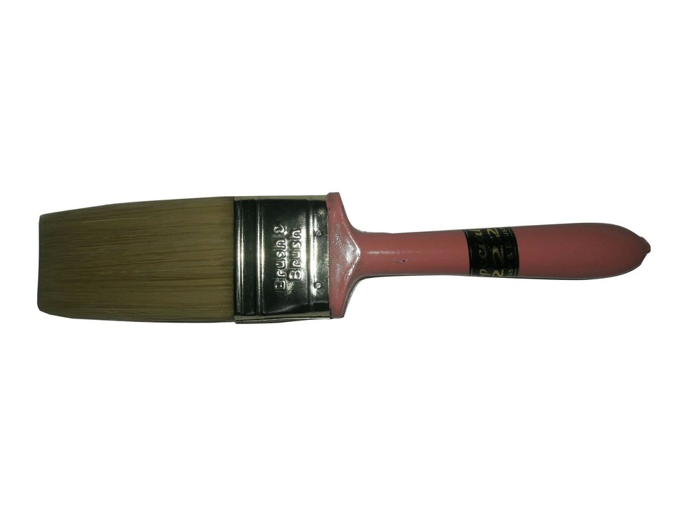 Pink Wooden Handle Paint Brush(hifi 222), Size: 6inch