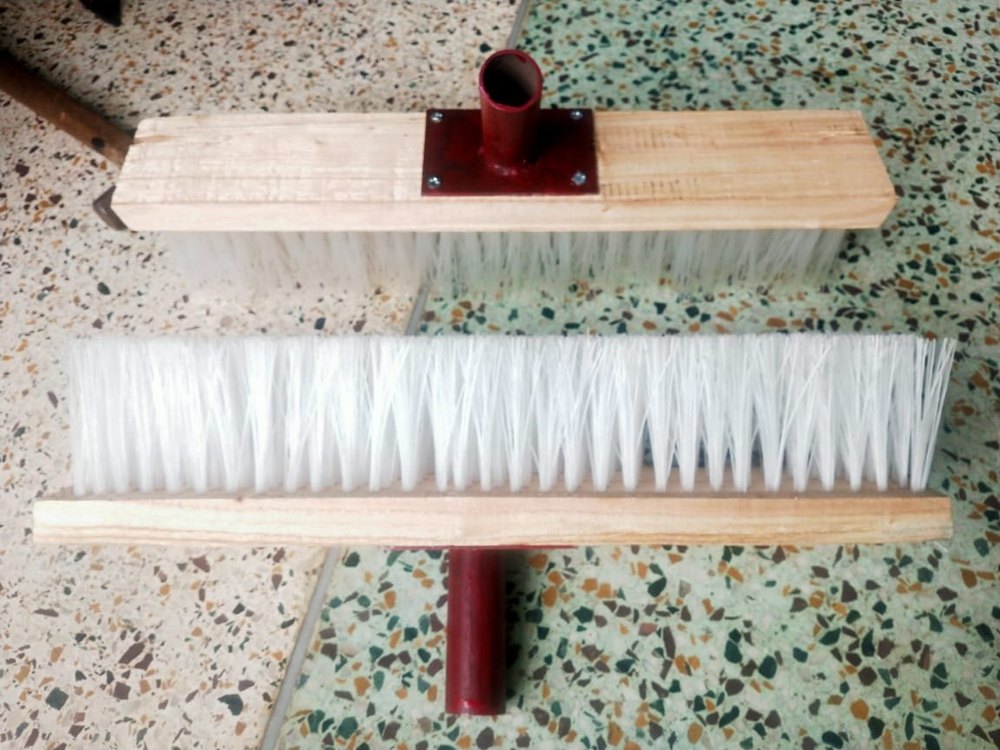 Wooden Solar Panel Cleaning Brush