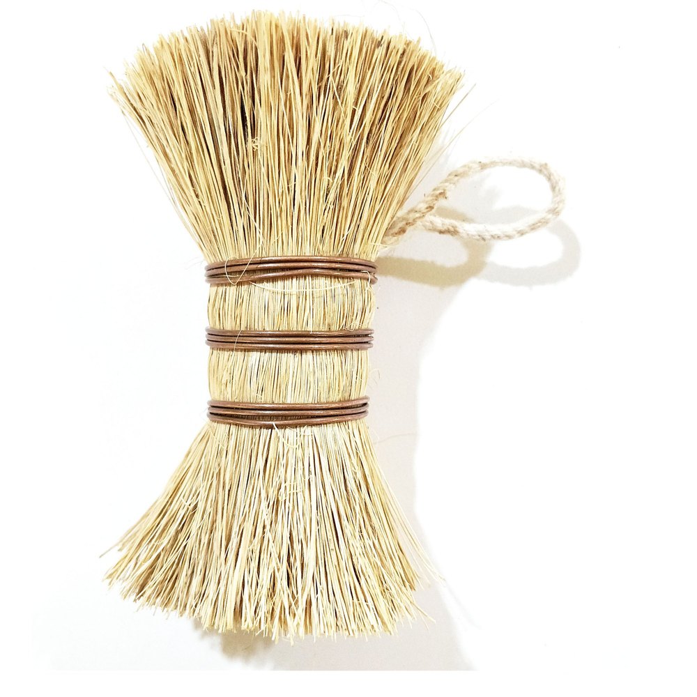 Hard Brown Palmera Kitchen Whiskers Coir Fibre Washing Brush, For Cleaning