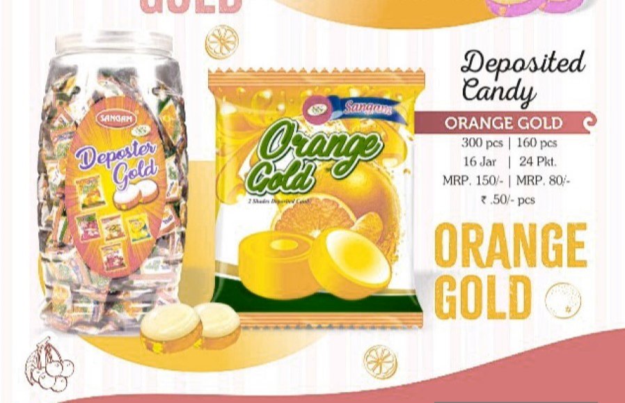 Sangam Orange Gold Candy