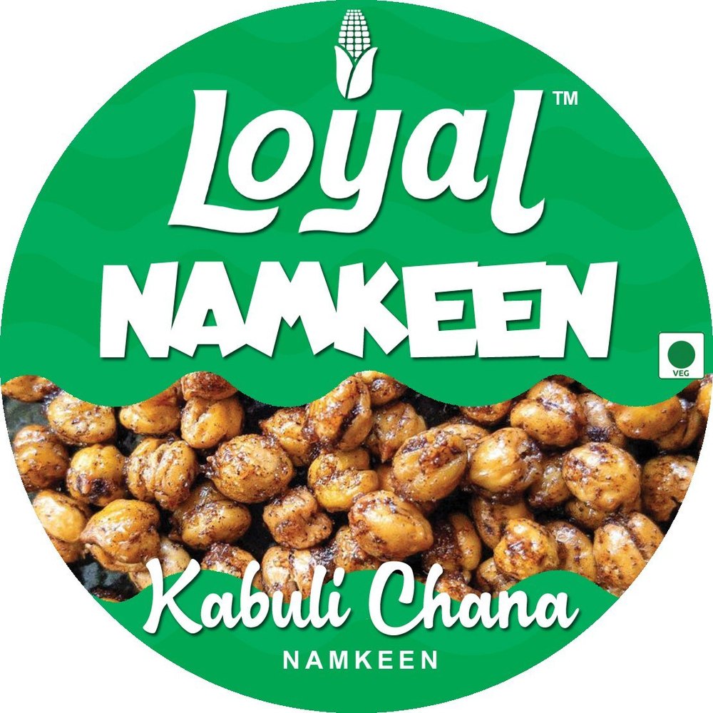 Vegetarian Kabuli Chana Namkeen, Packaging Size: 235G