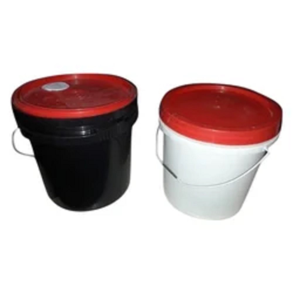 Round Shape HDPE Bucket, For Grease Storage