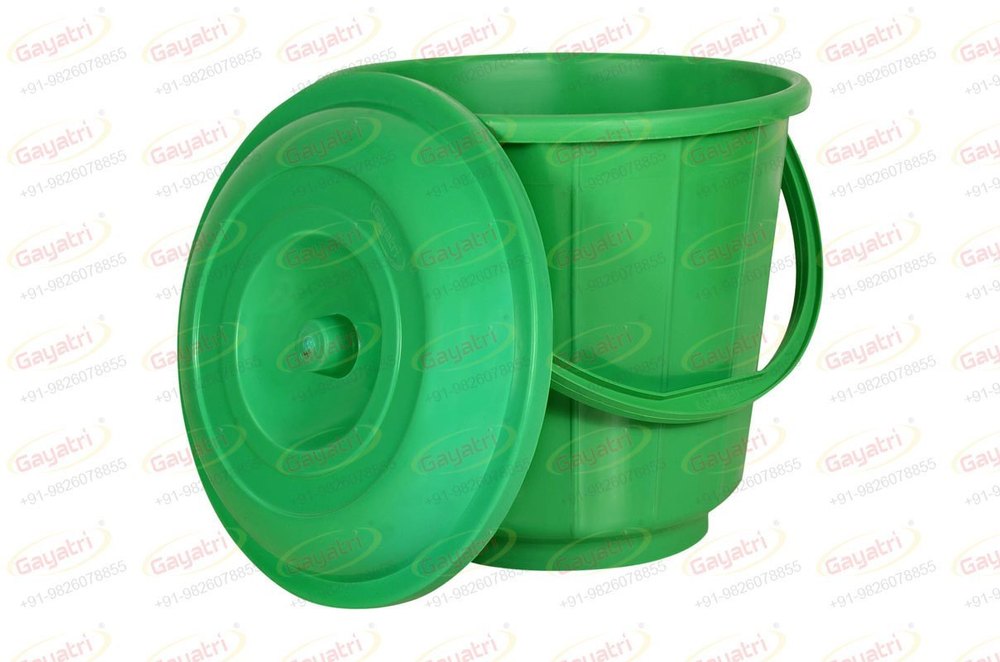 13 Liter Plastic Bucket with LID, For Household