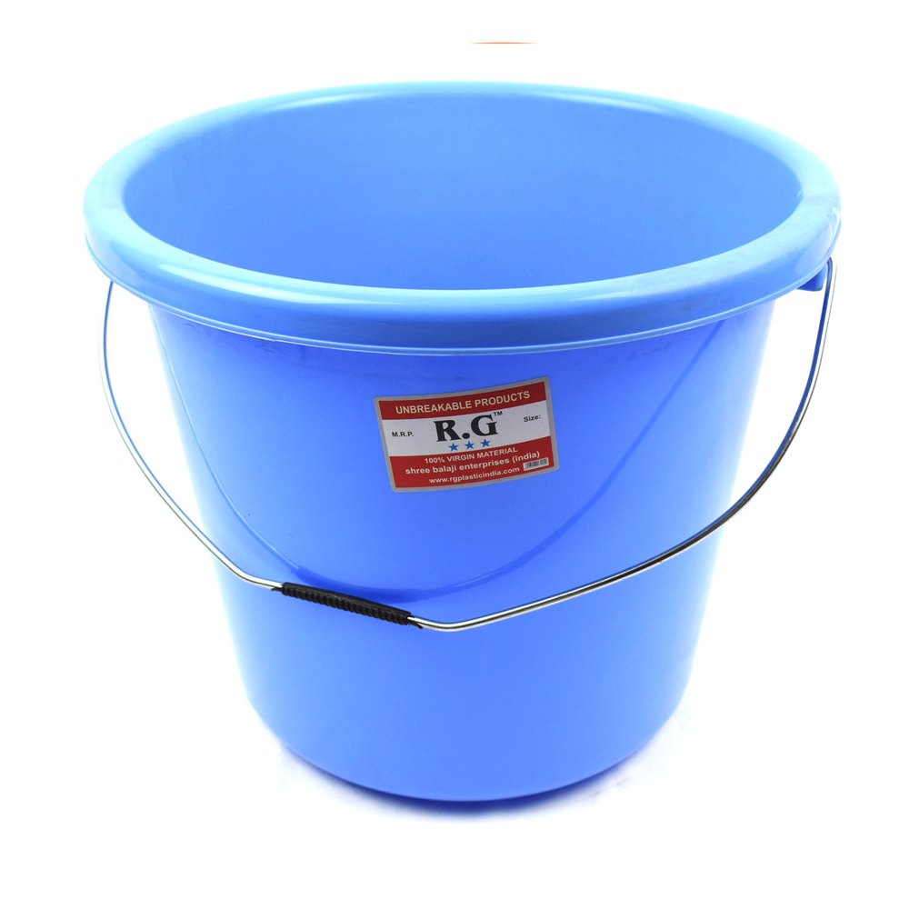 Powertech Round Plastic Bucket for House