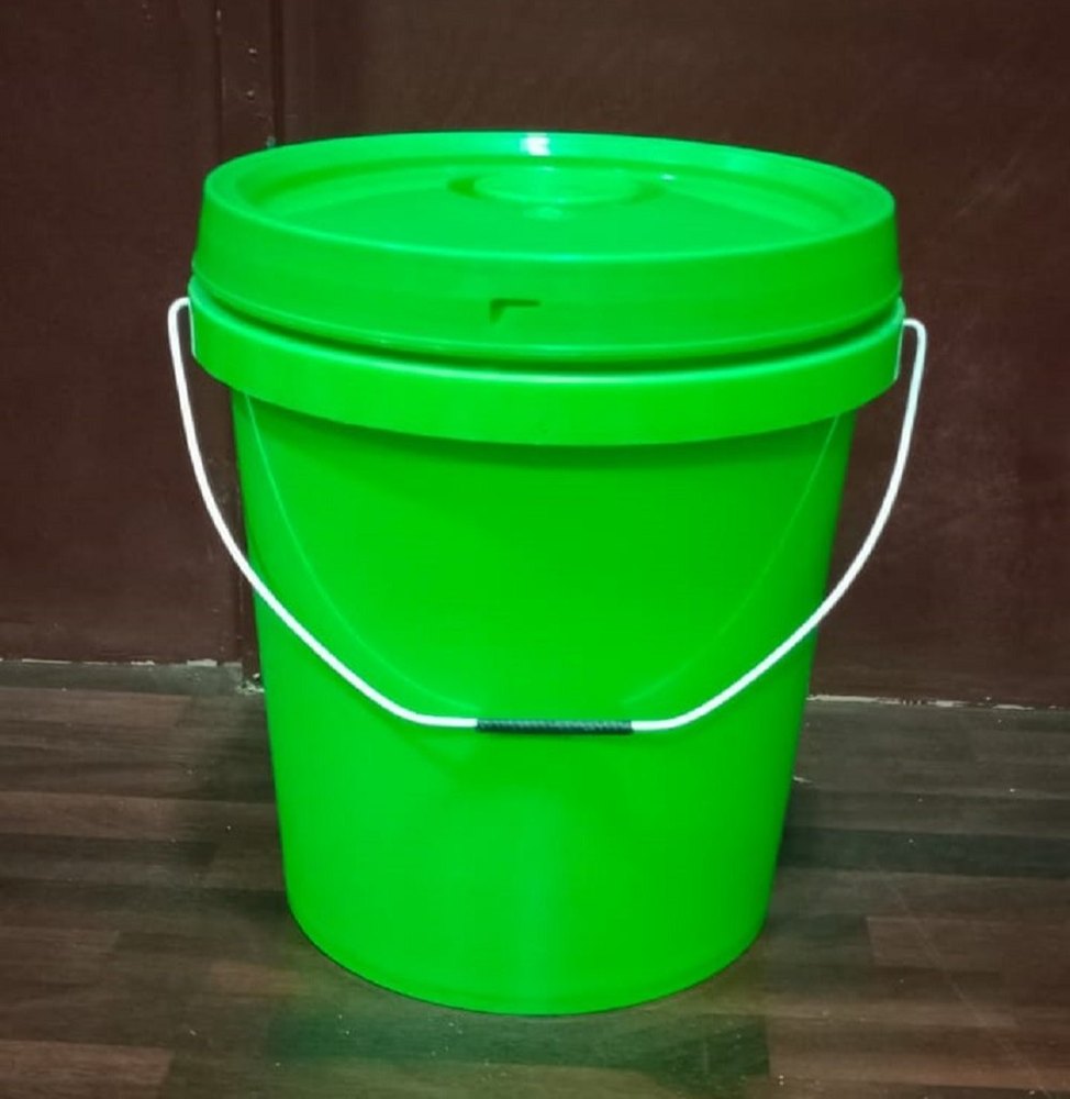 Chemical 10 Litre Green Plastic Bucket