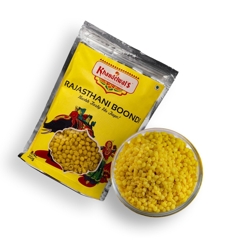 Khandelwals Rajasthani Masala Boondi, Packaging Size: 200gm