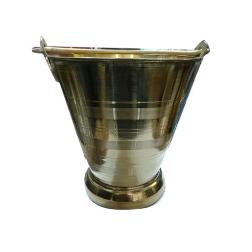 Brass Bucket, Size: 18 Inch