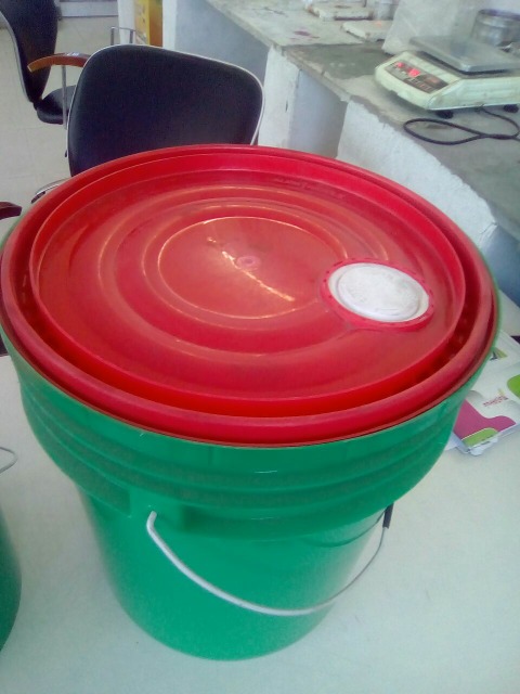 Green 20 L PPCP Pail, For Industrial