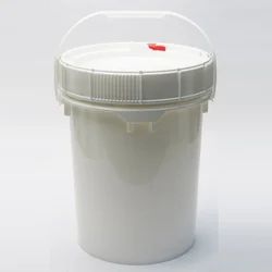 White Plastic Round Buckets, For Paint Packaging