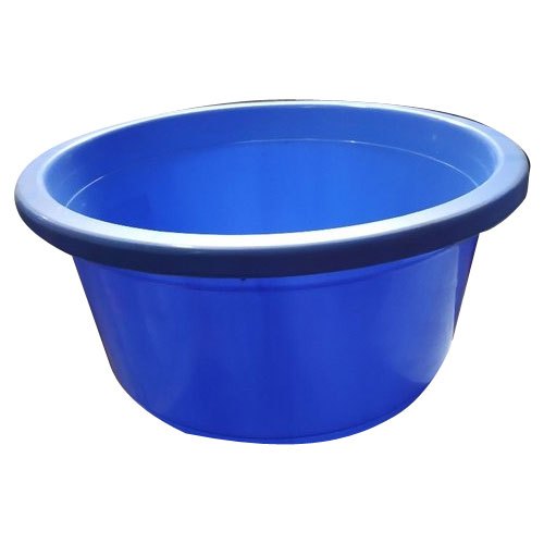 Blue Plastic Wash Tub