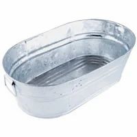 Galvanized Oval Wash Tub