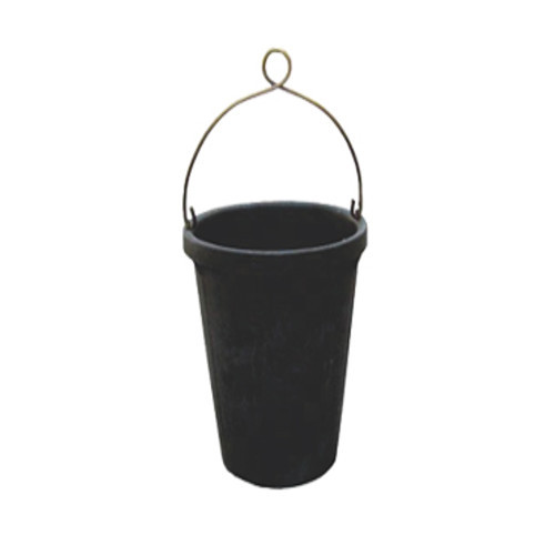 Black Neoprene Rubber Buckets, For Home