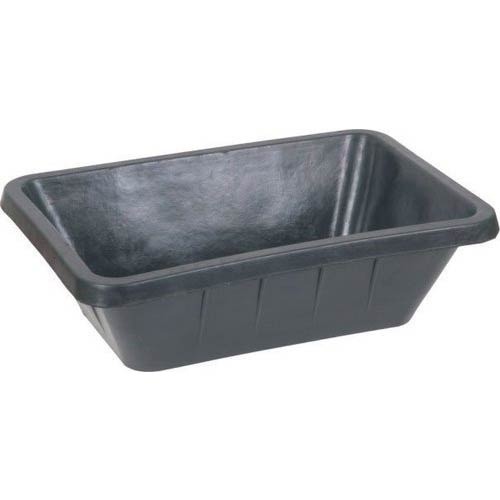 black Rubber Bucket, Capacity: 40 Litres, Size: 8-16