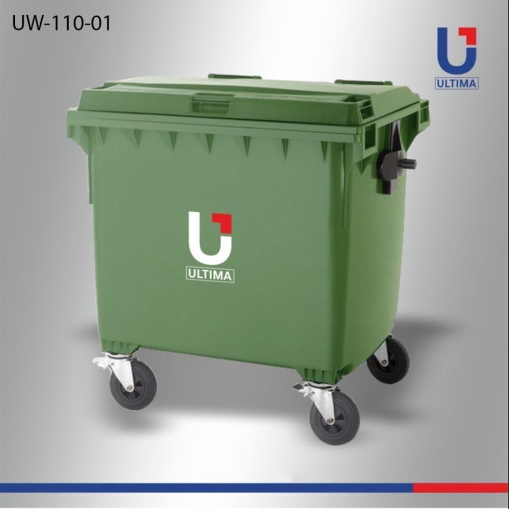 HDPE UW-110-01 4 Wheel Waste Bin