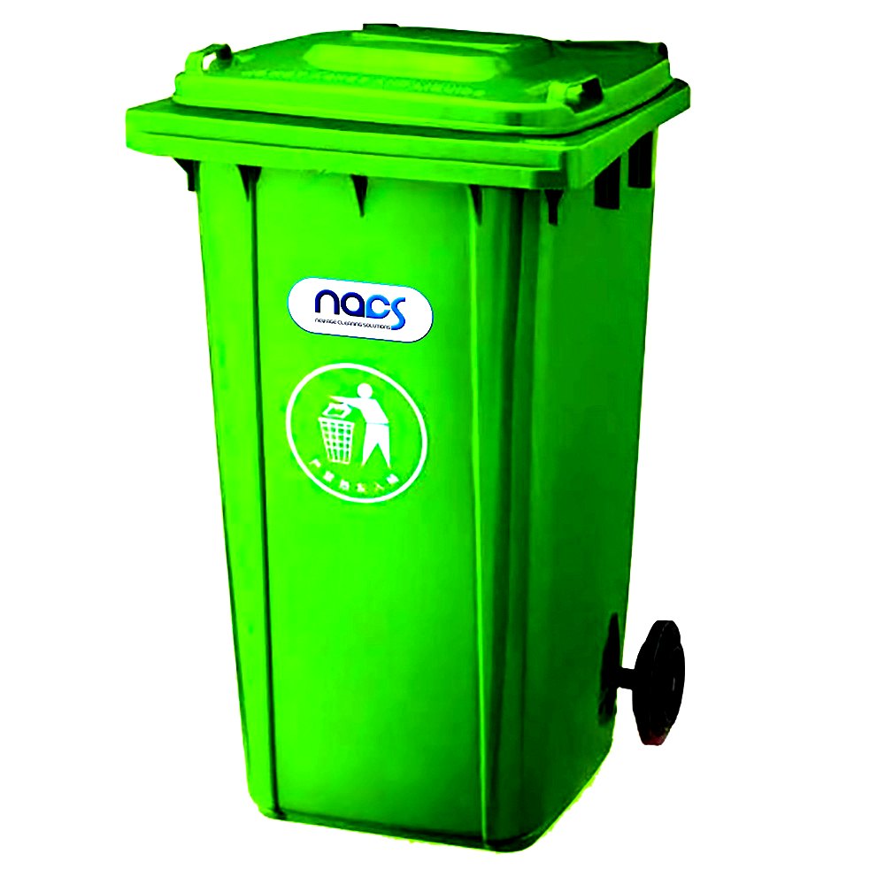 Wheeled Garbage Dustbin And Trash Can