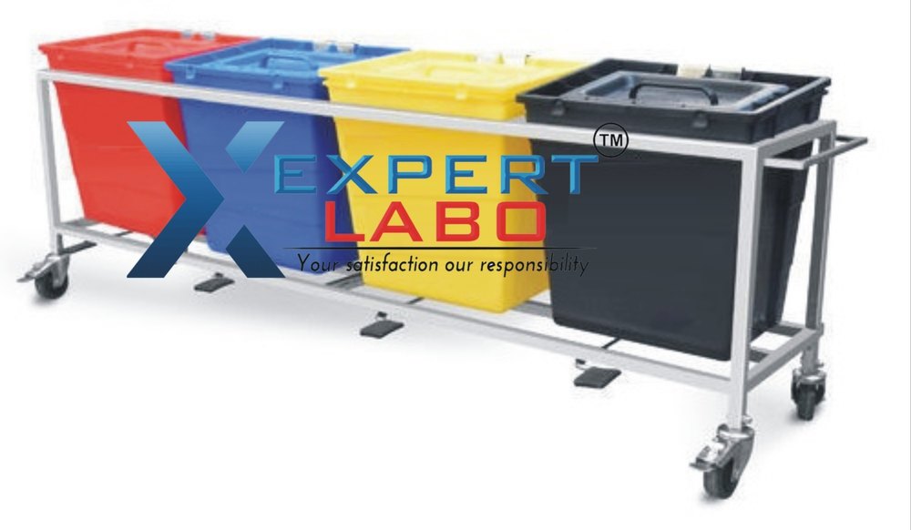 ExpertLabo Biomedical Waste Bins, For Hospital, Capacity: 31-60 Litre