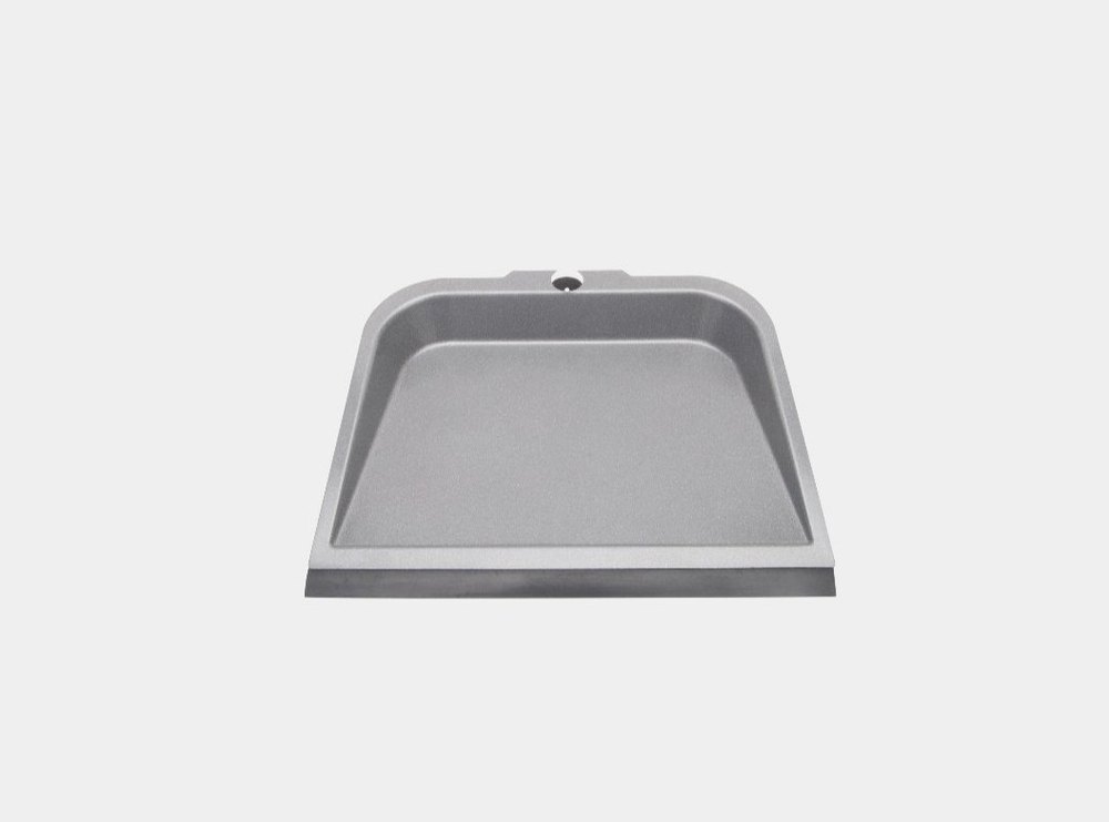 Black Mild Steel Dust Pan, Size: 380 X 250 mm