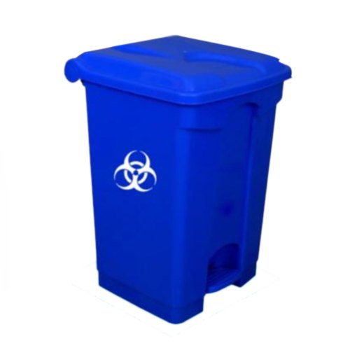 Blue 60 Ltr Plastic Pedal Bin