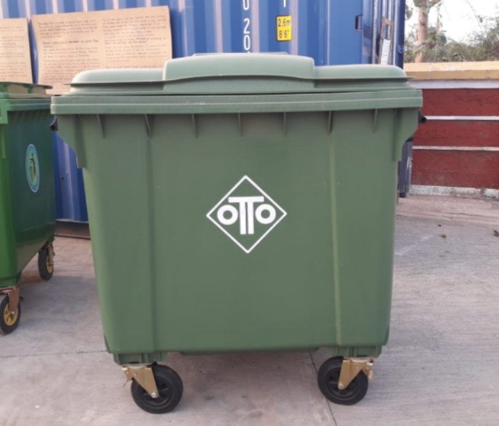 Plastic Otto Dustbin 660 Ltr