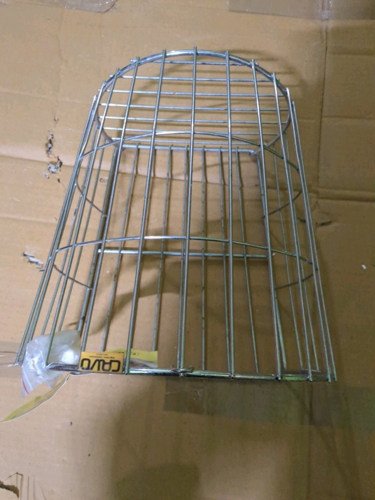 Silver Stainless Steel Bin Holder