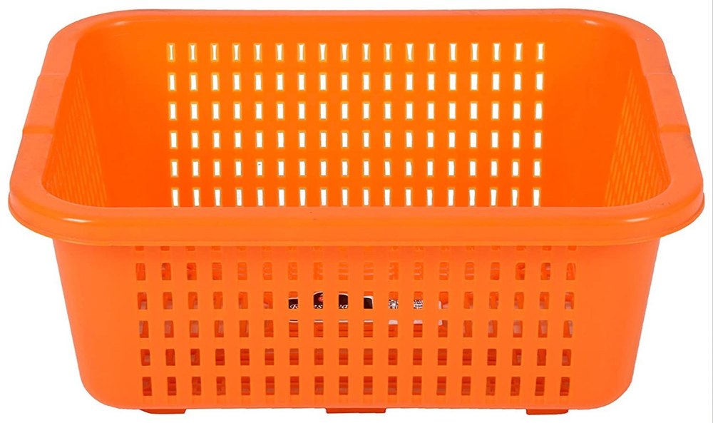 Multicolor Plastic Multipurpose Storage Basket, For Shop