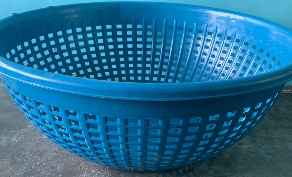 Blue 22 Round Basket Jali, For Home, Design/Pattern: Plain