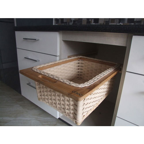 Brown Kitchen Wicker Basket