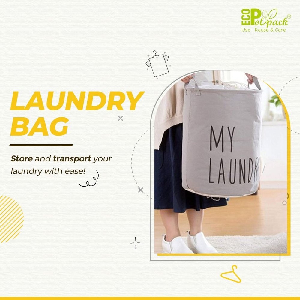 Cloth Anf Wood Laundry Baskets With Wooden Frame, For Home, Size: 30.5x 18.1 X 33 Inches (lxwxh)