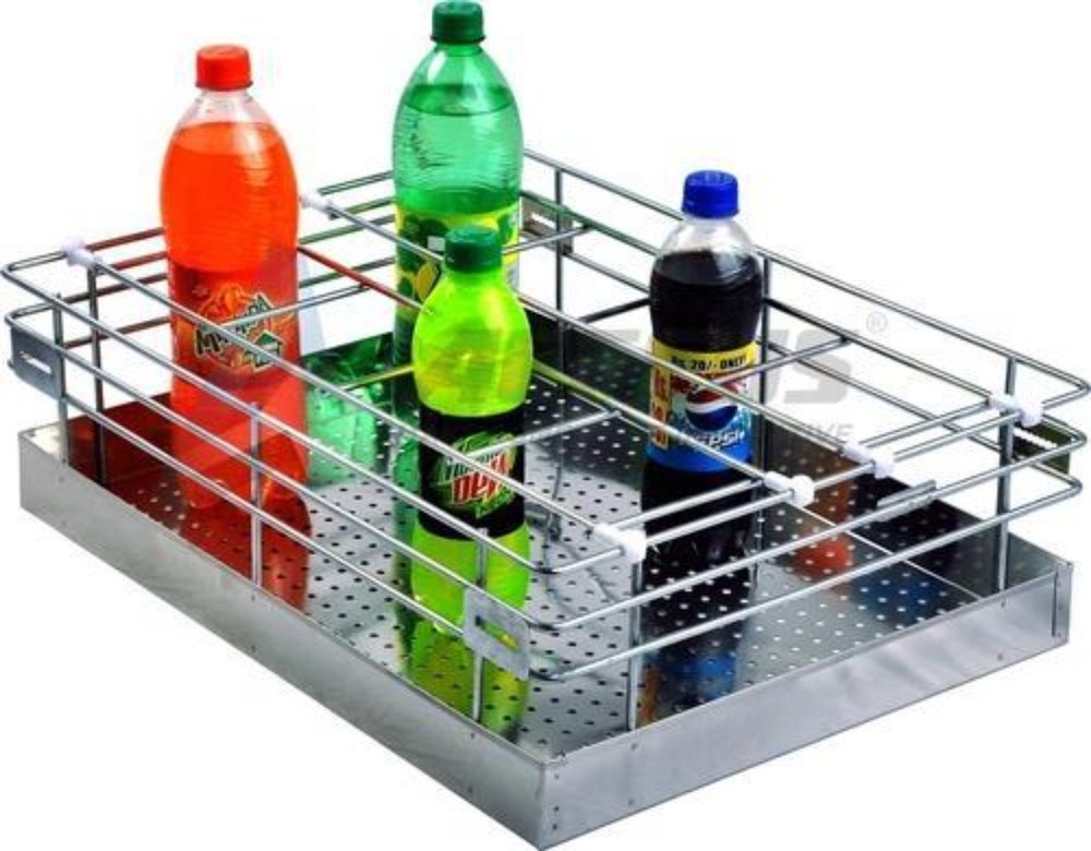 Perforated Bottle Basket, For Home, Size: Given On Image