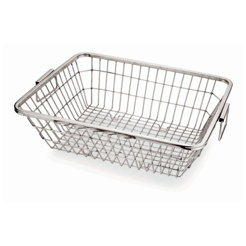 Stainless Steel Silver Kitchen Basket, For Home, Rectangular