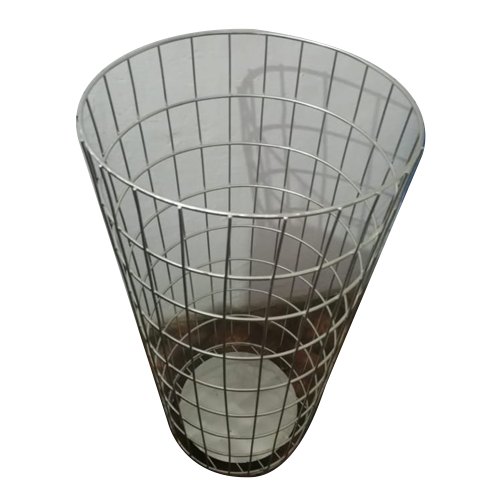 Silver Stainless Steel Broom Stand, For Supermarket