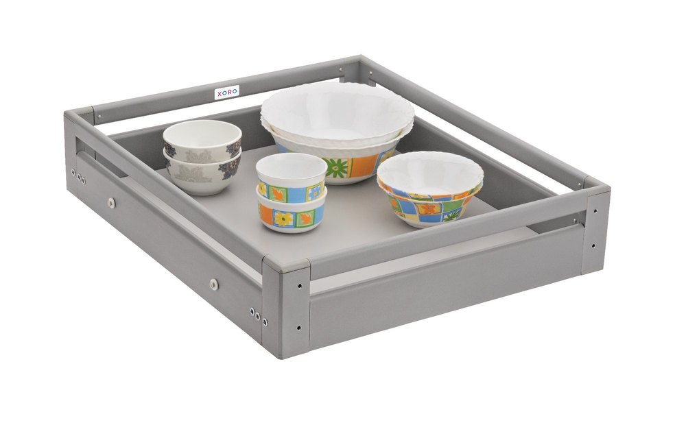 Stainless Steel ALUMINIUM KITCHEN BASKET PLAIN 15X20x4