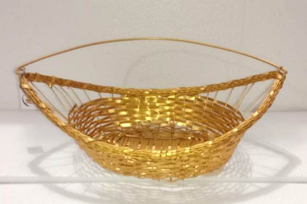 Gold Plated Aluminium gift basket